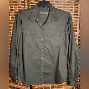 Roper Chocolate Brown Shirt